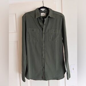 L The Normal Brand Button Up (Green) *UNWORN*